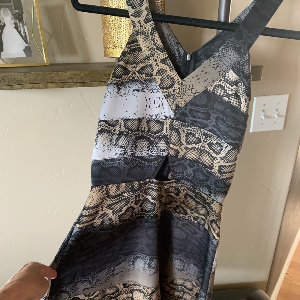 Jessica Simpson Snakeskin dress